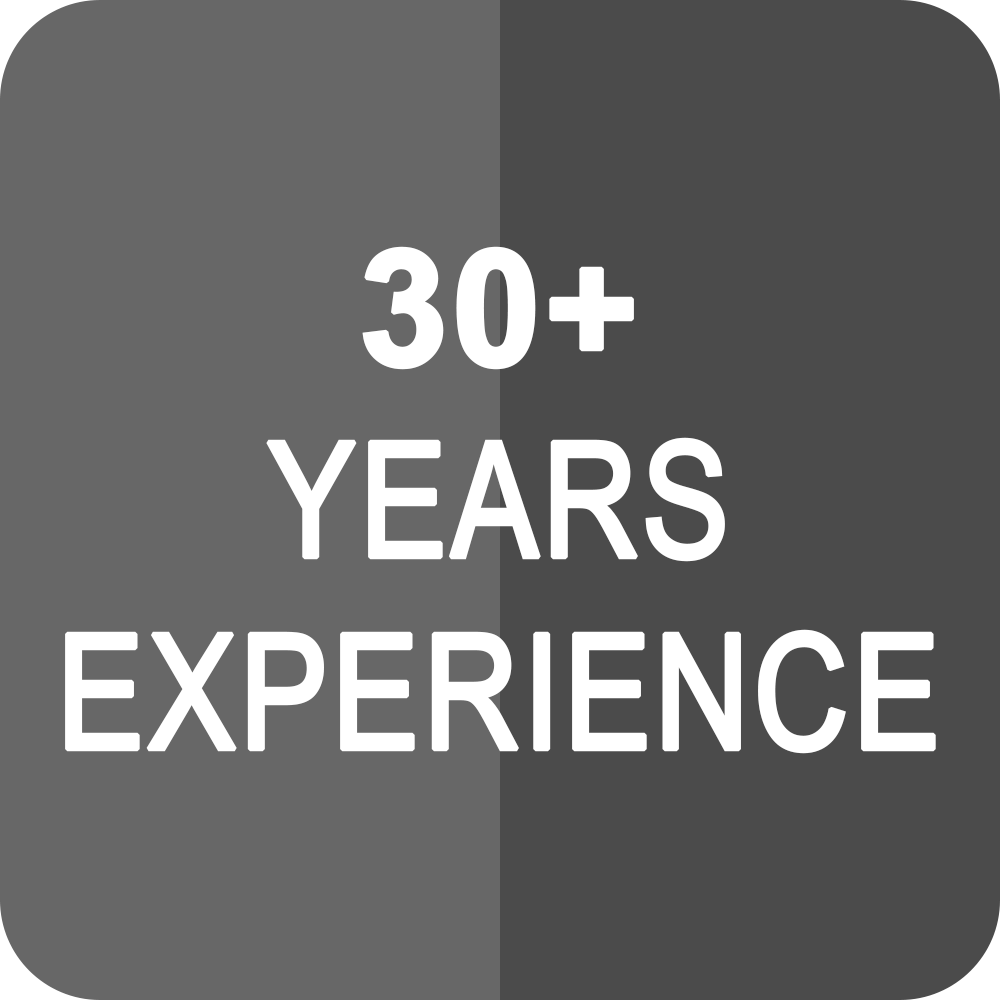 30 Years Experience